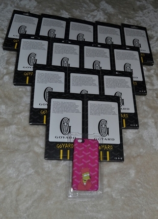 m Beden pembe Renk Goyard Paris Özel Seri The Simpson Iphone 6+, 6s+ Kabı