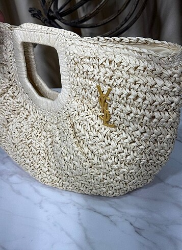 Saint Laurent YSL saint laurent Raffia beach BAG