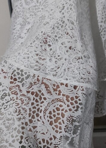 l Beden Mini Bride Yazlık Elbise