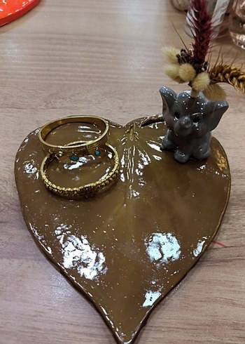 Renkli Bohem Yaprak Tabak adet fiyatıdır - Görsel 4