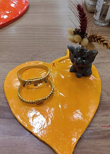 Renkli Bohem Yaprak Tabak adet fiyatıdır - Görsel 3