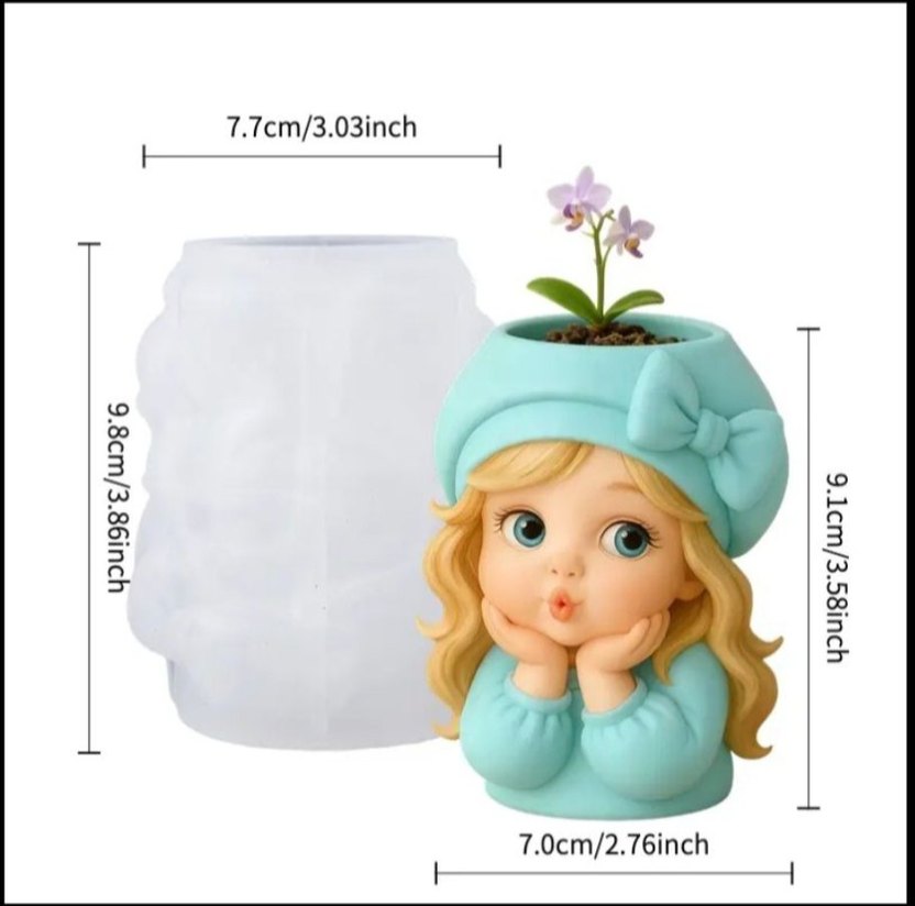 kalemlik saksı kız - Görsel 2