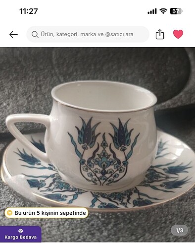 Karaca fincan