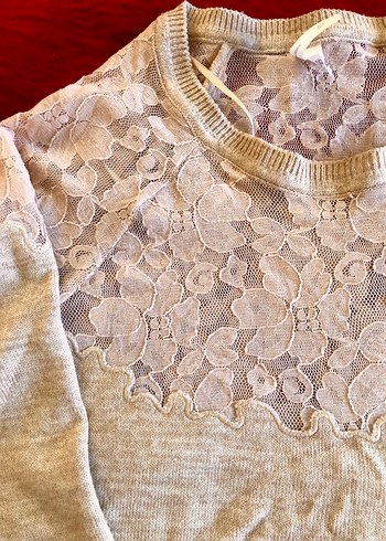 Dantelli Kazak - Görsel 5