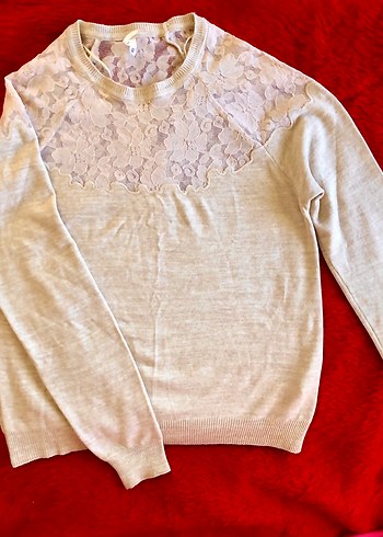 Dantelli Kazak - Görsel 4