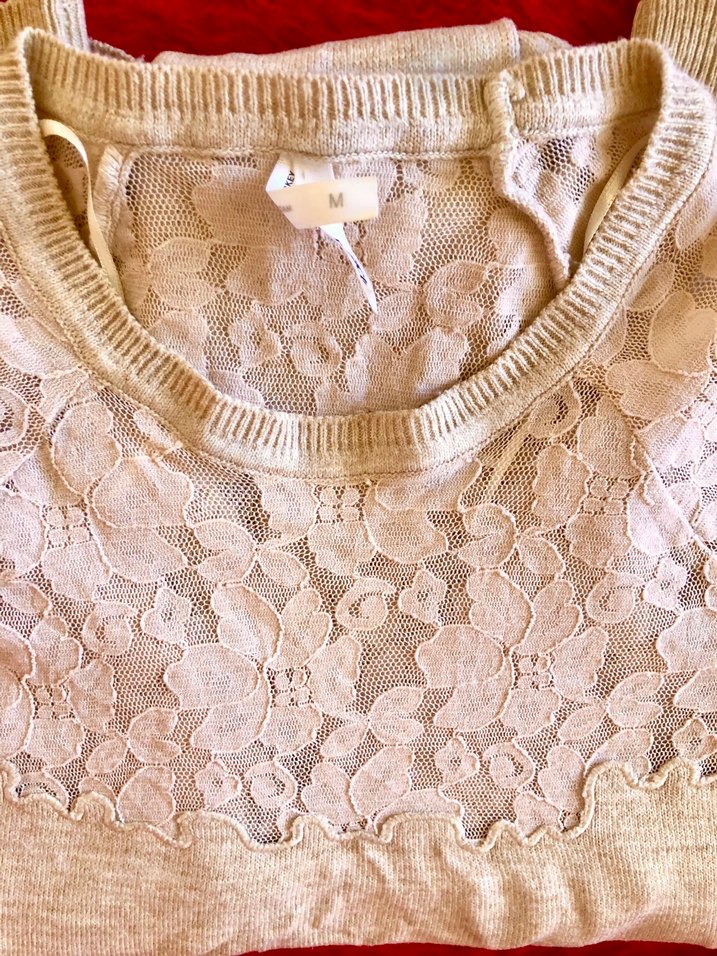 Dantelli Kazak - Görsel 3