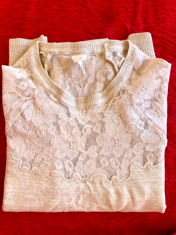 Dantelli Kazak - Görsel 2