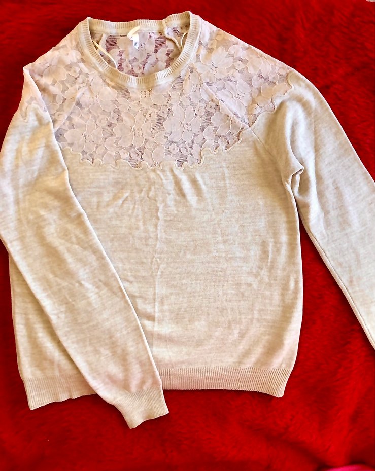 Dantelli Kazak - Görsel 4