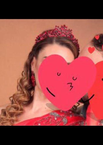 Kına Taç ve Küpe Seti - Görsel 5