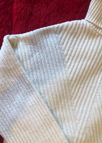 Boğazlı Örgü Kadın Kazak - Görsel 2