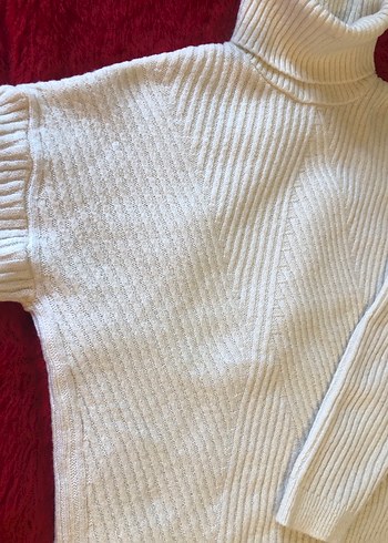 Boğazlı Örgü Kadın Kazak - Görsel 6