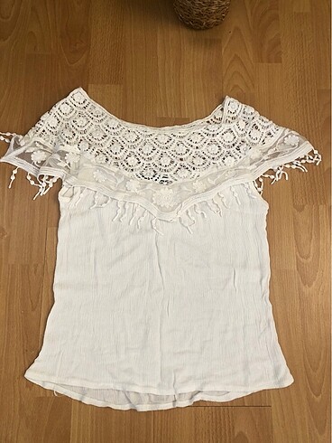 Dantelli bluz - Görsel 5