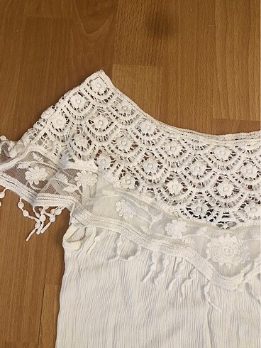 Dantelli bluz - Görsel 6