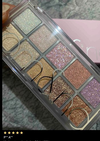 Diğer Romand glitter far paleti