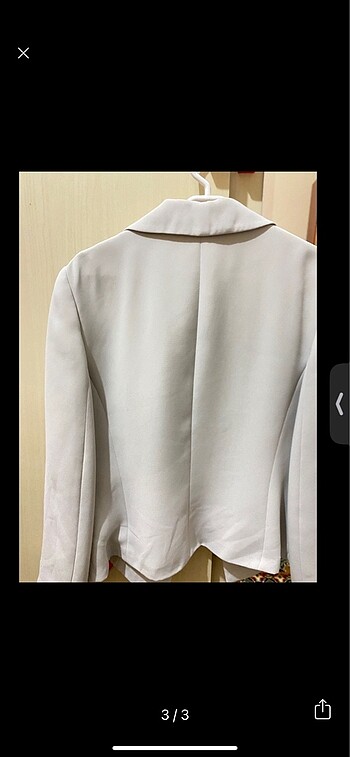 s Beden Bej blazer ceket