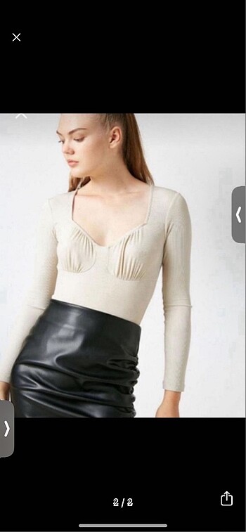 Koton Koton kalp yaka streç bodysuit