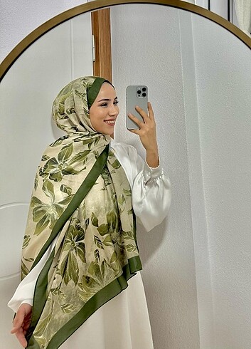 Desenli soft şal nilay