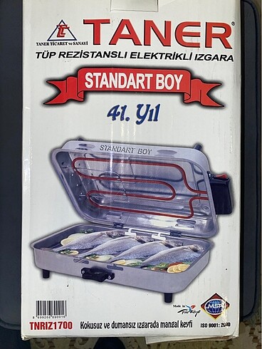 YENİ. ELEKTRİKLİ IZGARA ŞOK FİYAT .! HİÇ KULLANILMAMIŞ