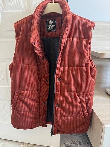 Unisex Kadife şişme yelek