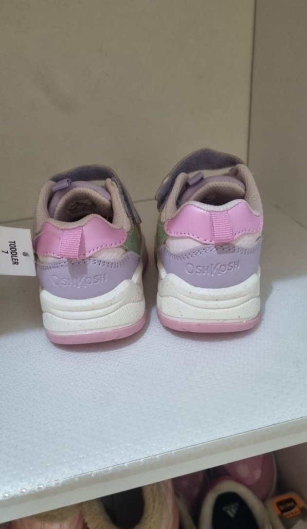 Kız Çocukları için Renkli Bağcıklı Spor Ayakkabı - Görsel 2