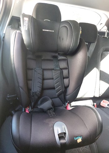 9- 36 kg Beden siyah Renk Baby Plus Secure Isofixli 9-36 kg Oto Koltuğu