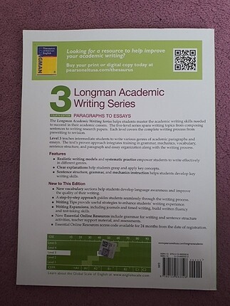  Pearson Northstar Longman Academic Writing Series Paragraphs to 