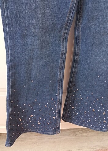 Koton Kids Koton kız çocuk jean 9-10 yaş ispanyol paça pantolon