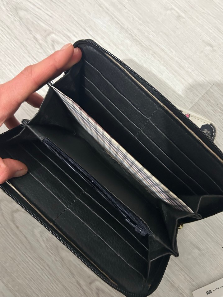 Renkli Pop Kültür Baskılı Kadın Cüzdanı - Görsel 2