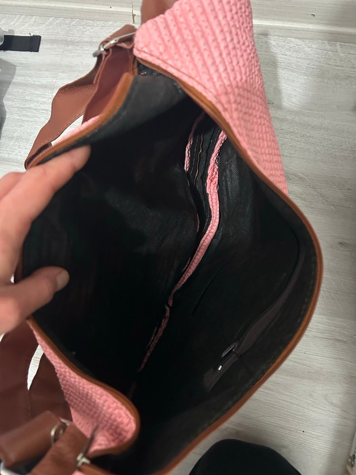 Pembe Bohem Kadın Çanta Tokalı - Görsel 3