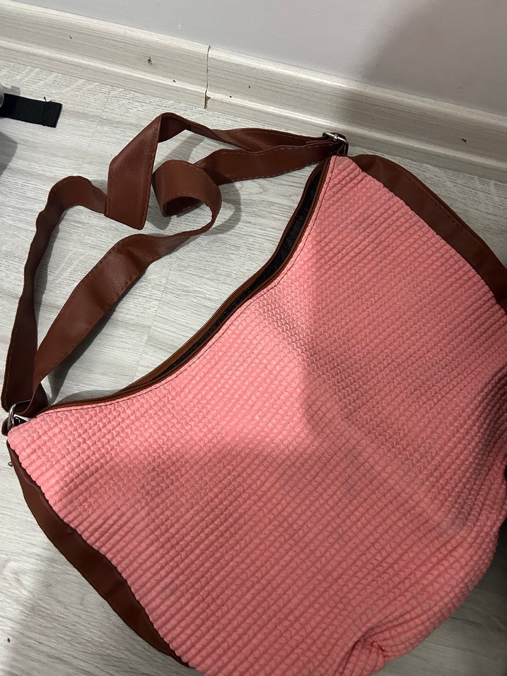 Pembe Bohem Kadın Çanta Tokalı - Görsel 2