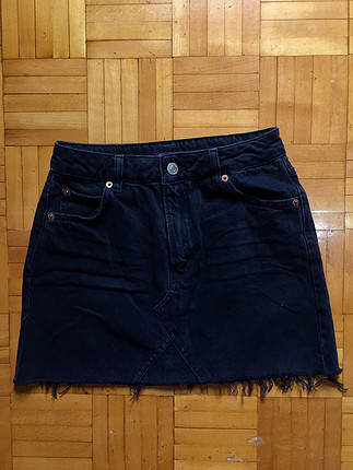 Topshop siyah koy etek