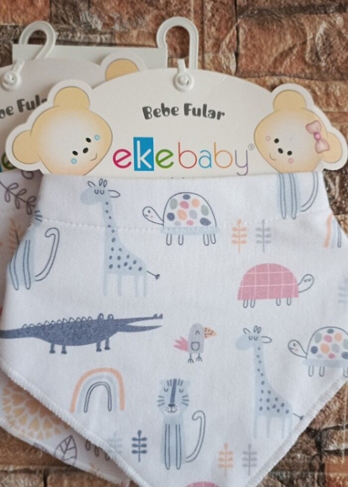 Bebek mama önlüğü yumuşacık - Görsel 2