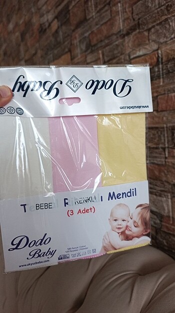 Pamuklu agız mendili - Görsel 4