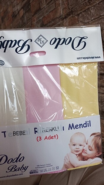 Pamuklu agız mendili - Görsel 5