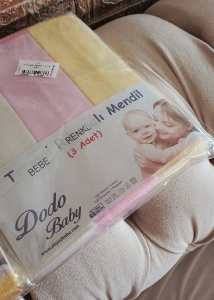 Pamuklu agız mendili - Görsel 3