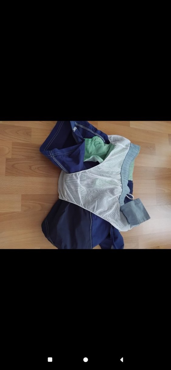 Erkek Lacivert Mini Şort - Görsel 4