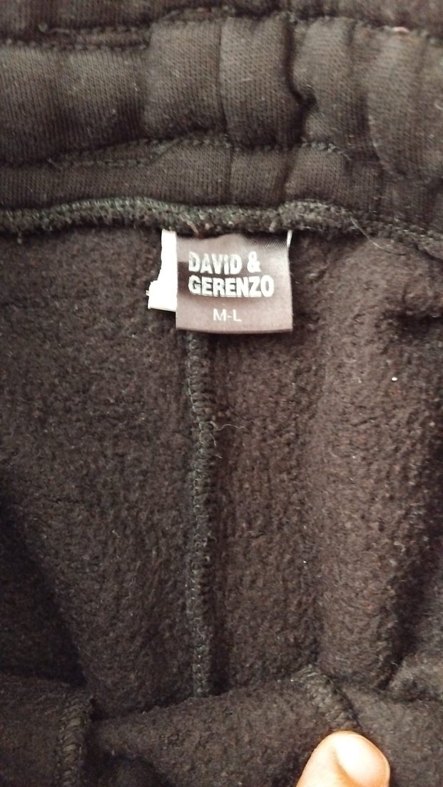 Kadın Siyah Baskılı Rahat Kesim Eşofman - Görsel 3