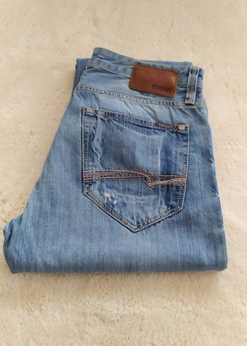 mavı jeans kot pantolon - Görsel 6