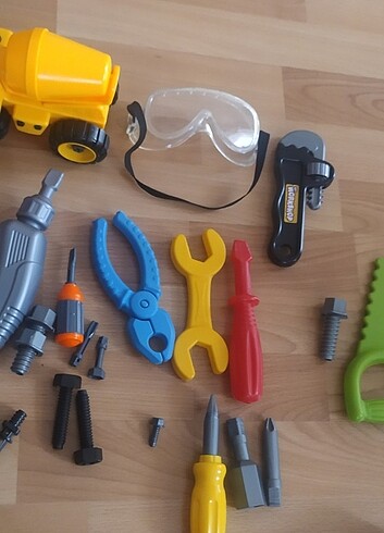 sök tak uçak inşaat ve tamir aletleri oyuncak - Görsel 5