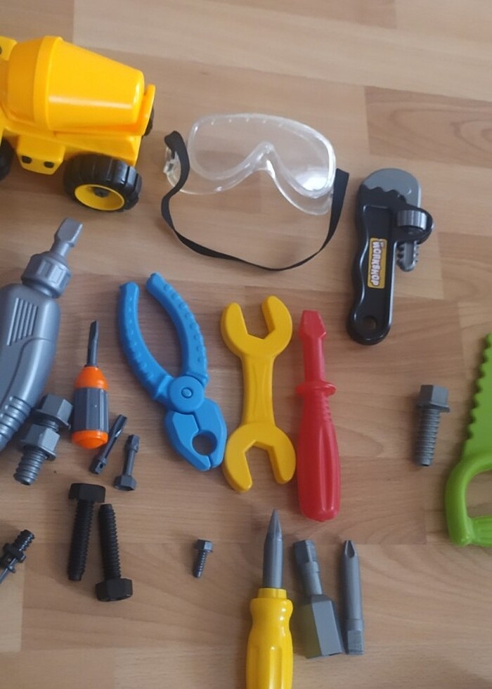 sök tak uçak inşaat ve tamir aletleri oyuncak - Görsel 5