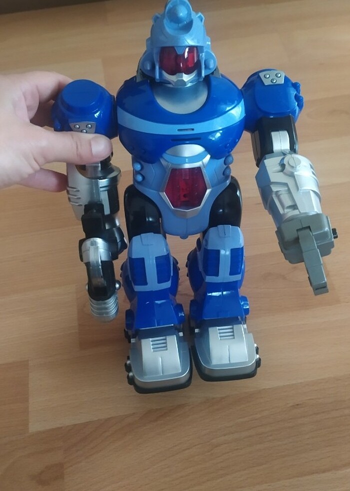 sesli ışıklı robot oyuncak - Görsel 3