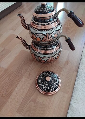  Beden altın Renk bakır çaydanlık 