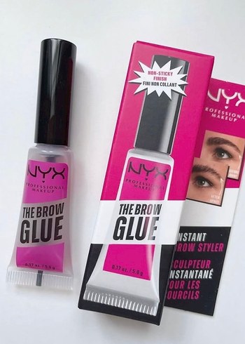 NYX The Brow Glue Pembe Maskara