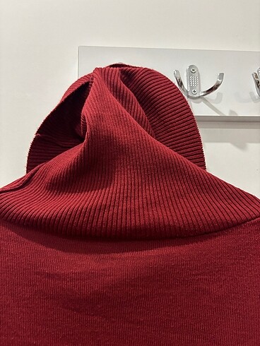 l Beden Bordo elbise