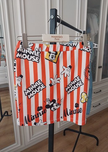 Koton koton disney Çok Renkli Minnie Mouse Çocuk Etek