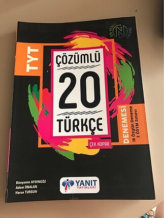 Yanıt yayınları tyt türkçe çözümlü deneme