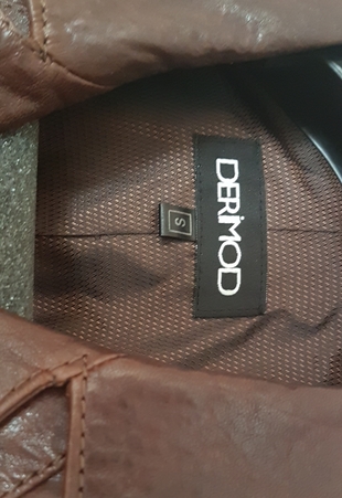 Derimod Derimod S taba kahve hakiki deri ceket