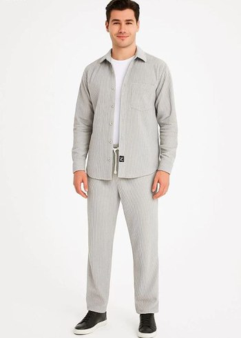  ERKEK KADİFE İKİLİ SET - Görsel 5