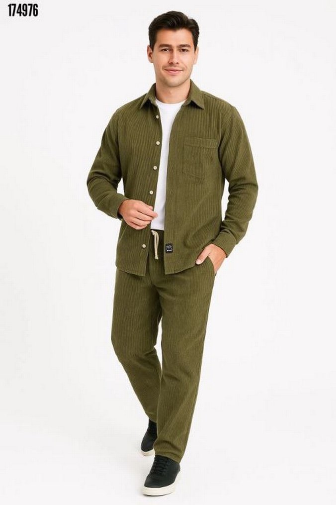  ERKEK KADİFE İKİLİ SET - Görsel 2