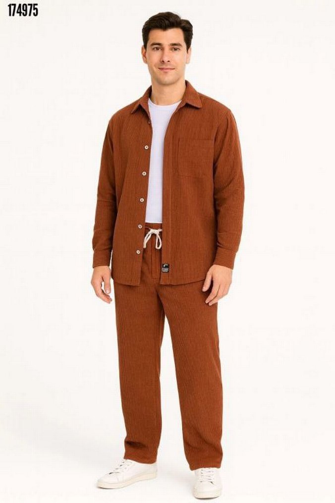 ERKEK KADİFE İKİLİ SET - Görsel 4
